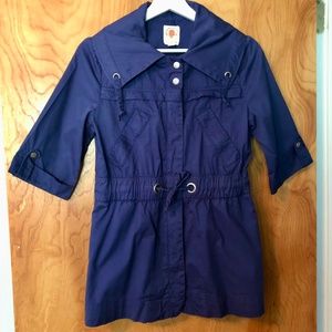 Tulle Lightweight Jacket Periwinkle